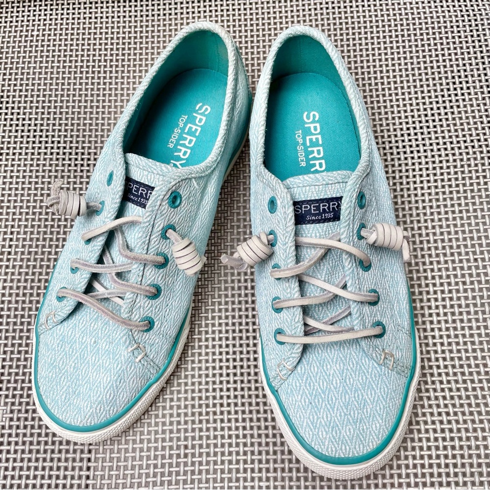 Sperry Top-Sider Seacoast Diamond Aqua (Womens Size 7)